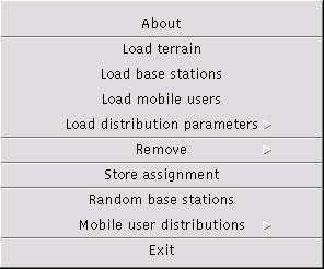 optimUMTS Menu Entry